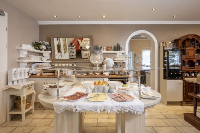 Abwechslungsreiches Fr&uuml;hst&uuml;cksbuffet f&uuml;r alle G&auml;ste im Hotel Garni Keil