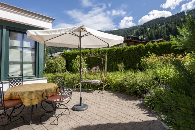 Sommerurlaub im Hotel Keil - Sonnenterrasse zum Entspannen