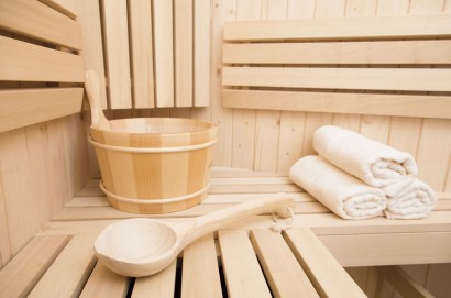 Wellness area with Sauna, infrared cabin etc © Shutterstock