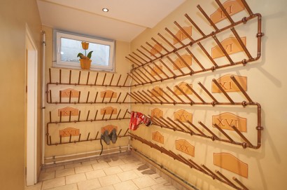 Ski and boot room