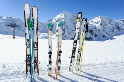 Skiing with the whole family