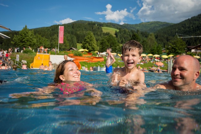 Gratis schwimmen in der Wasserwelt Wagrain &copy; Wagrain-Kleinarl-Tourismus
