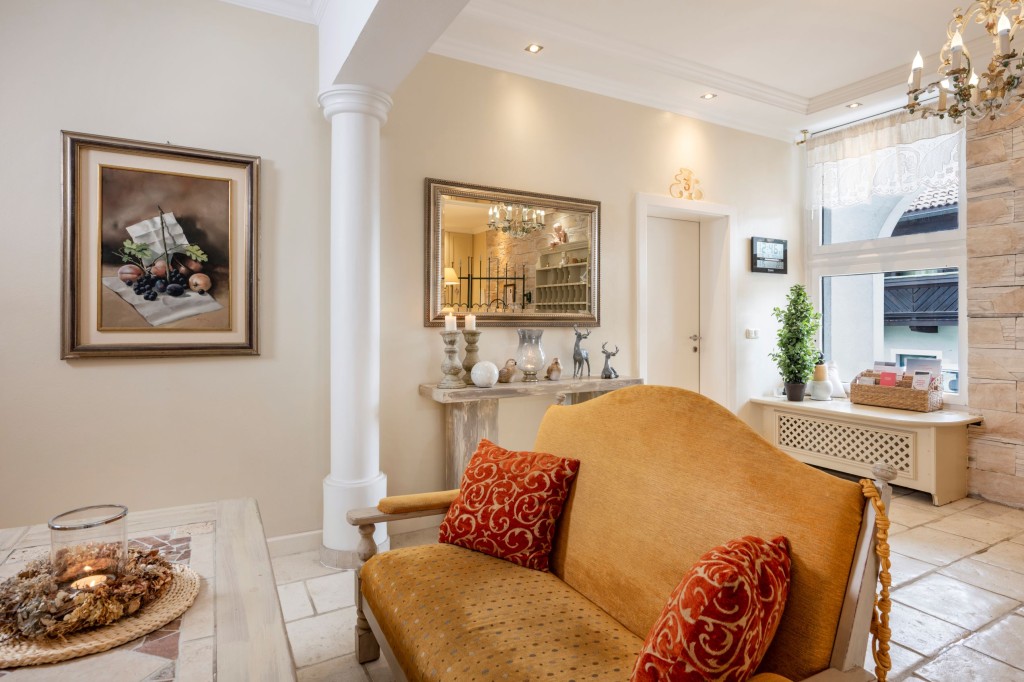 Virtuelle Tour durch Lobby & Rezeption im Hotel Garni Keil in Kleinarl