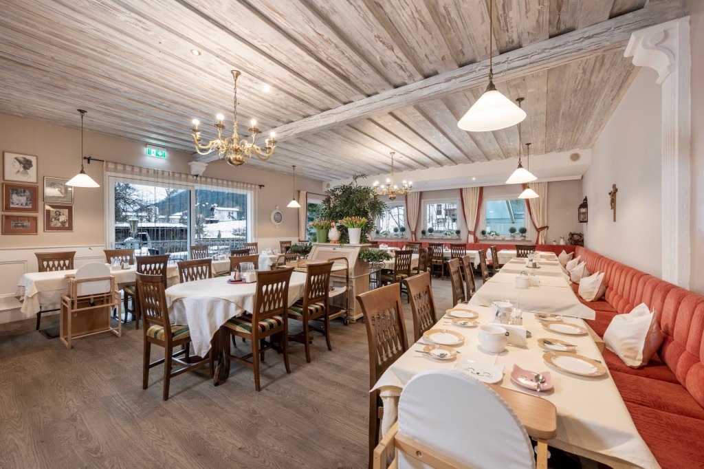 Virtuelle Tour durch das Restaurant im Hotel Garni Keil in Kleinarl