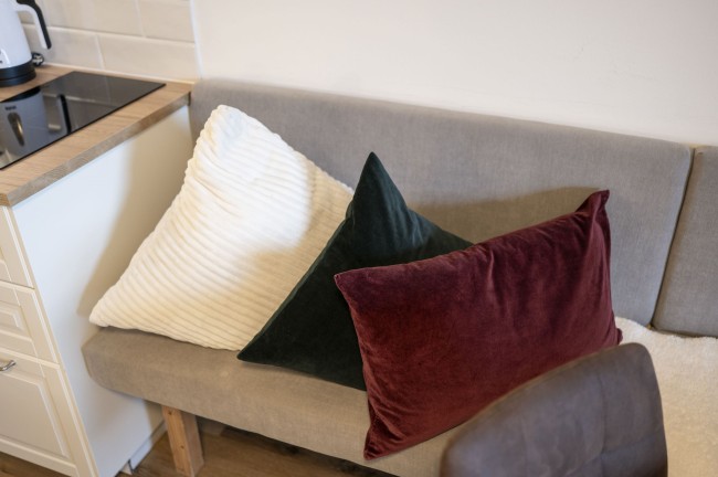 Sitzbank mit Polstern