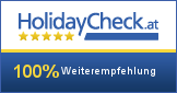 Bewerten Sie uns auf HolidayCheck